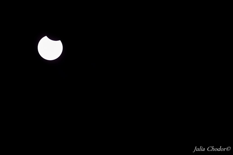 solar eclipse, zaćmienie słońca, Photo: Julia Chodor