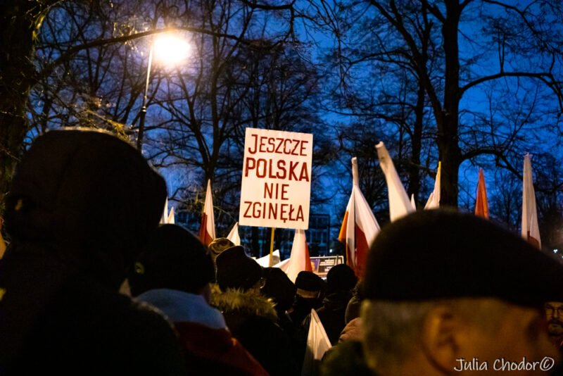 FreePoland, Wolne Media, Protest Wolnych Polakow, Photo: Julia Chodor