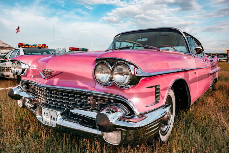 Cadillac Coupe DeVille , classic car, classic cars, American car, old car, oldtimer, samochód zabytkowy, American Cars Mania 2023. Photo: Julia Chodor