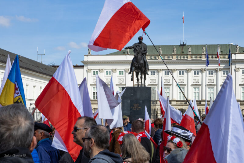 millennium march, 1000 years of Polish Kingdom, Poland, Warsaw