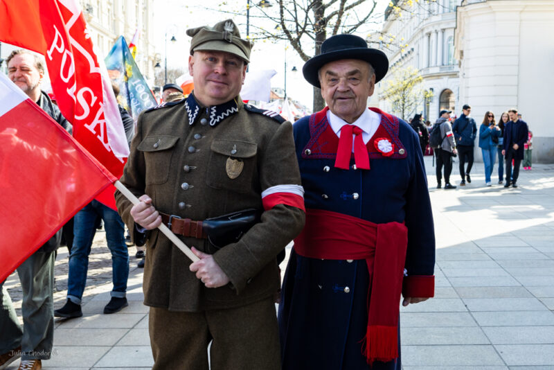 millennium march, 1000 years of Polish Kingdom, Poland, Warsaw
