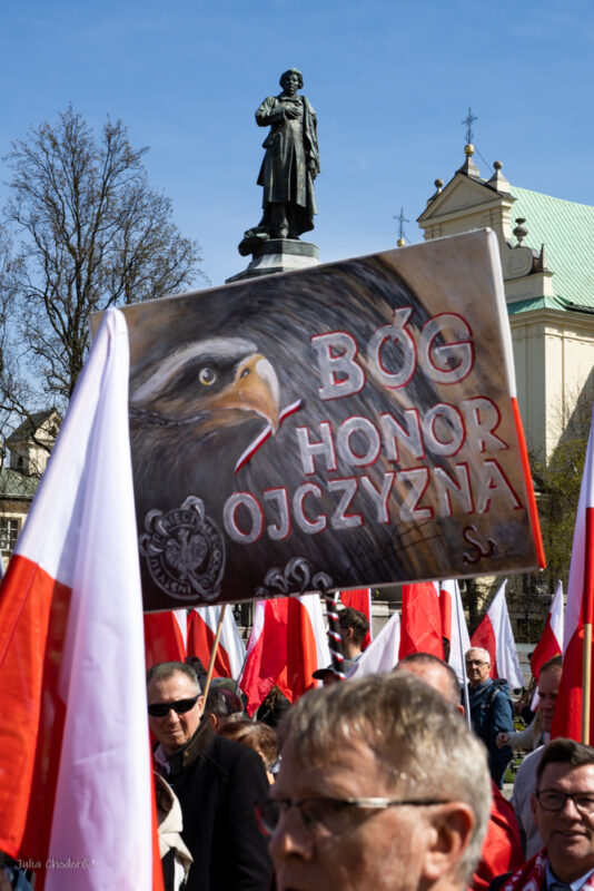 millennium march, 1000 years of Polish Kingdom, Poland, Warsaw