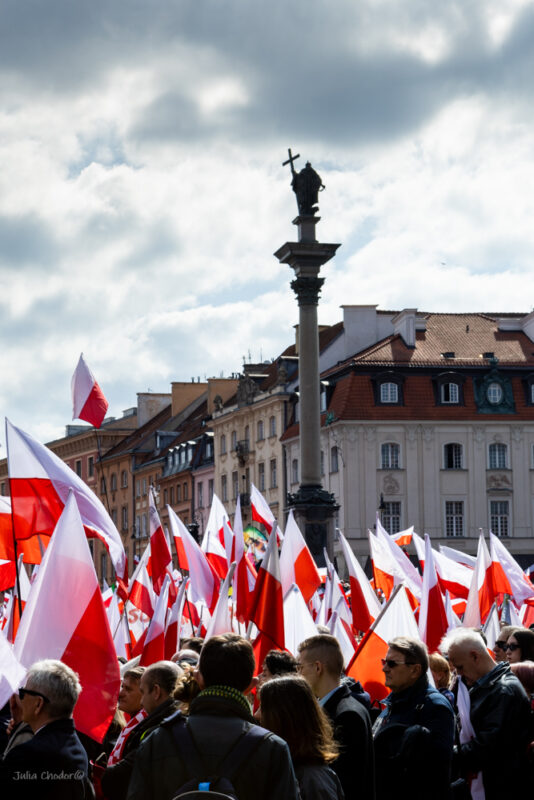 millennium march, 1000 years of Polish Kingdom, Poland, Warsaw